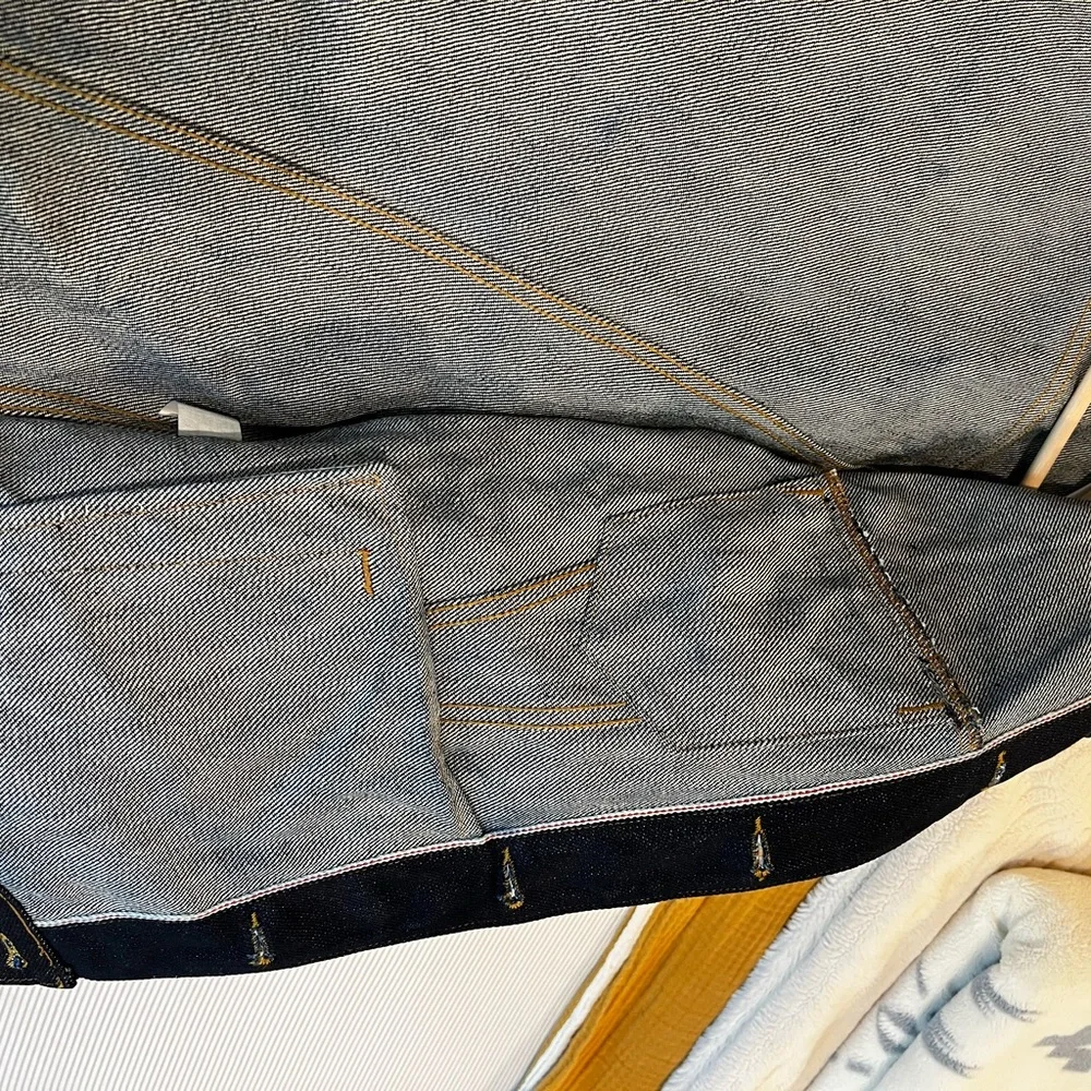 Ironside 16.5oz Sensei Japan Selvage Denim Jacket with Contrast Stitching - Picture 4 of 14